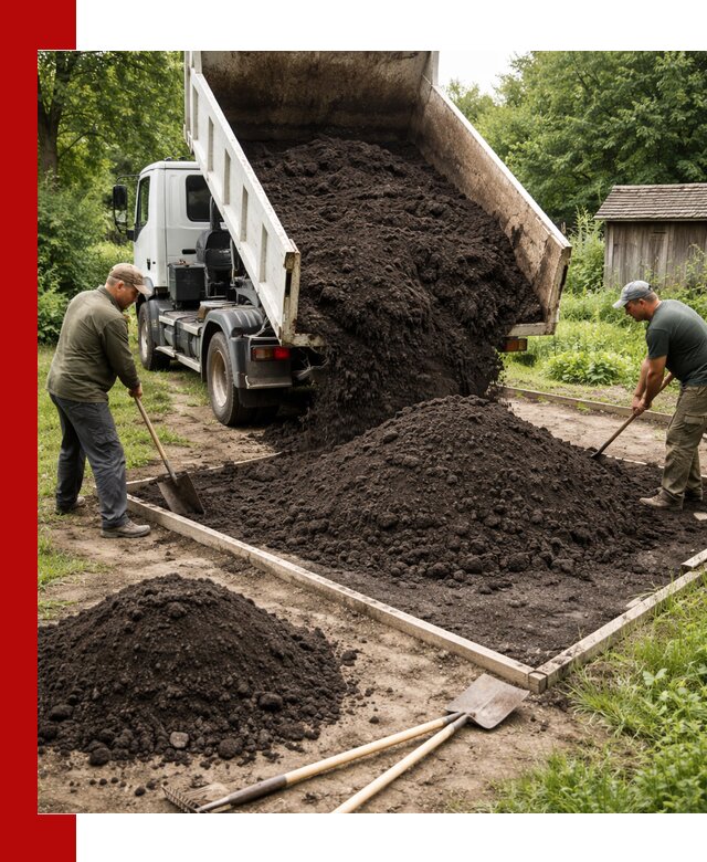 Купить чистый чернозем для огорода с доставкой в Туймазах