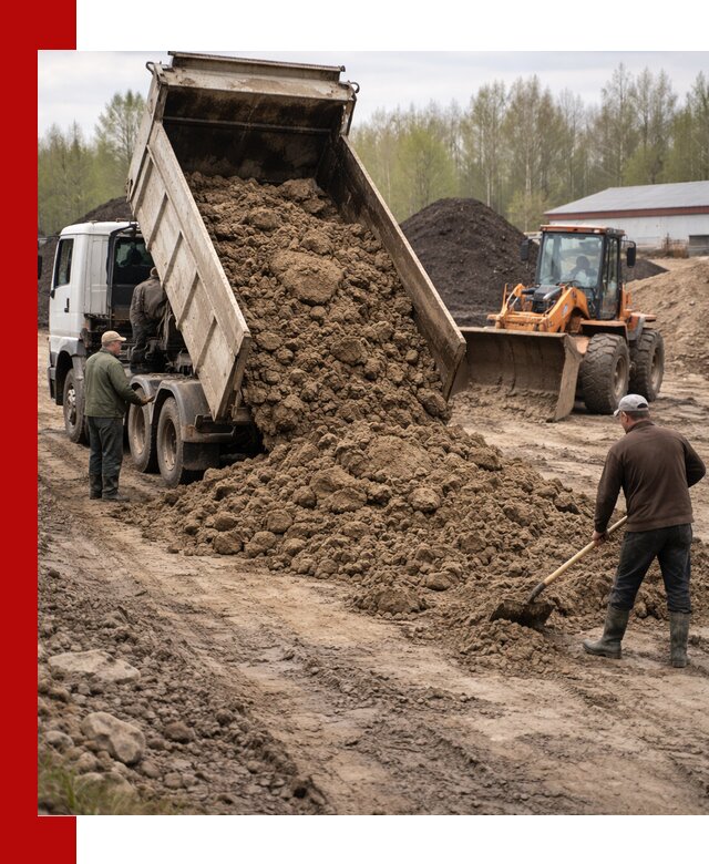 Доставка глин и суглинков в Туймазах оптом и вкрай