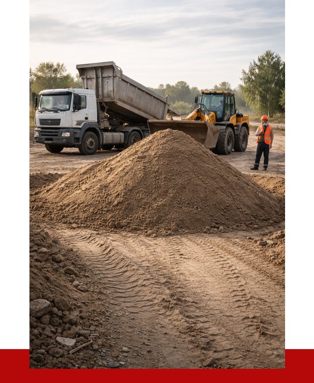 Купить песчаный грунт с доставкой в Туймазах от 4280 р. | ПРОНЕРУДТмз