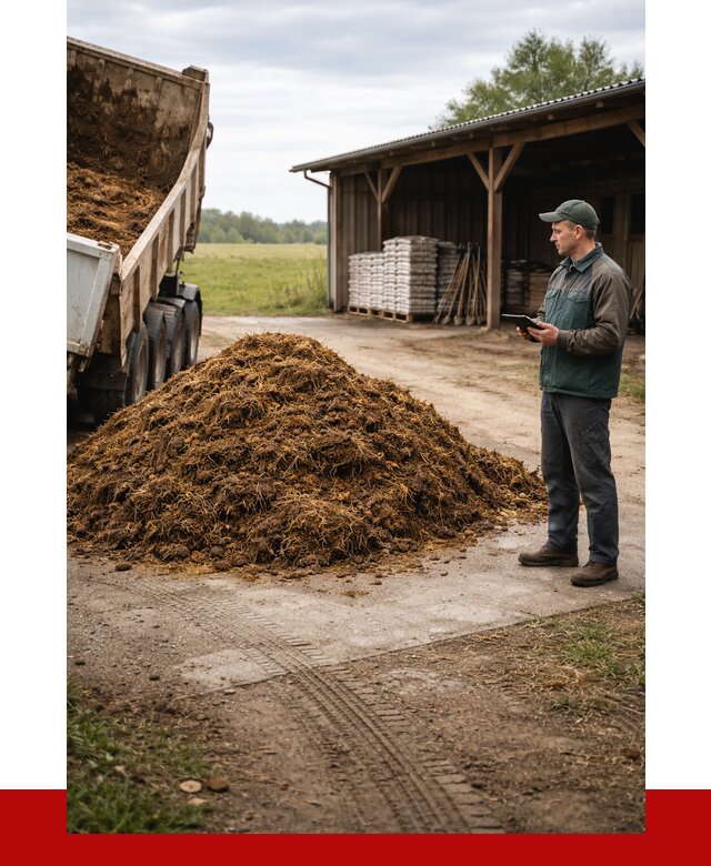 Купить навоз с доставкой в Туймазах от 1223 р. за куб | ПРОНЕРУДТмз