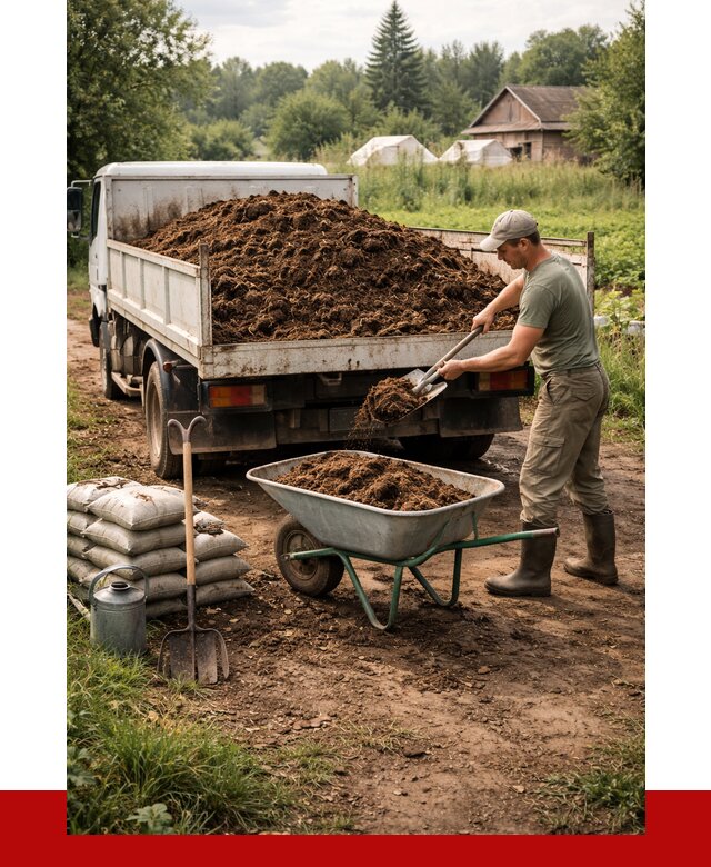 Купить коровий навоз с доставкой в Туймазах от 1834 р. | ПРОНЕРУДТмз