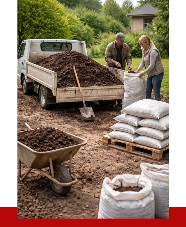 Перегной в мешках с доставкой в Туймазах от 2242 р. | ПРОНЕРУДТмз