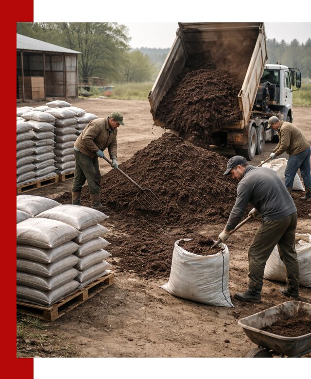 Доставка компоста оптом и в розницу в Туймазах