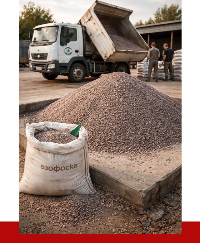 Купить азофоска в Туймазах с доставкой от 1223 р. за куб | ПРОНЕРУДТмз