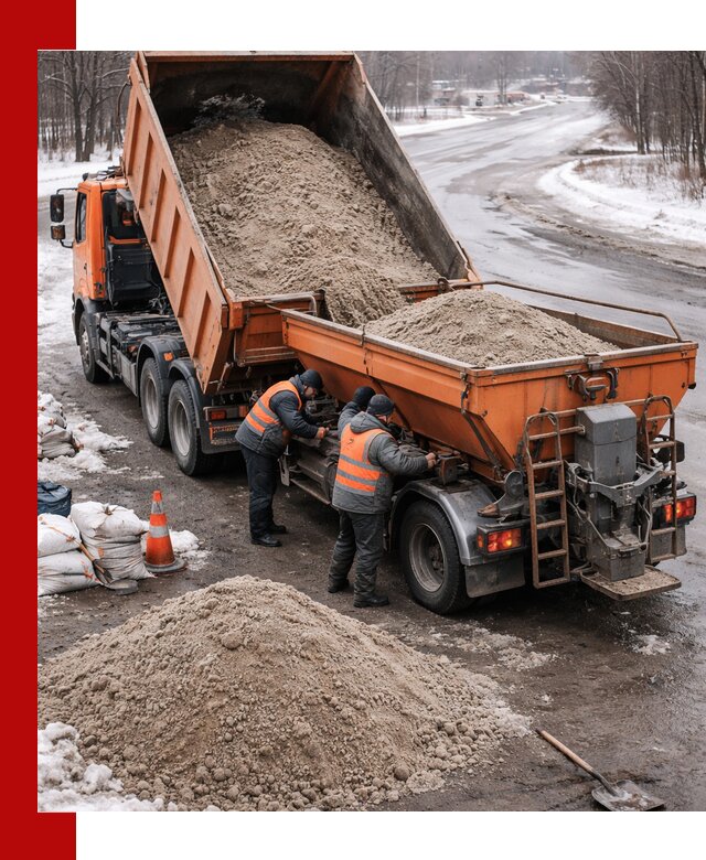 Поставка и вывоз пескосоля в Туймазах оптом и в розницу