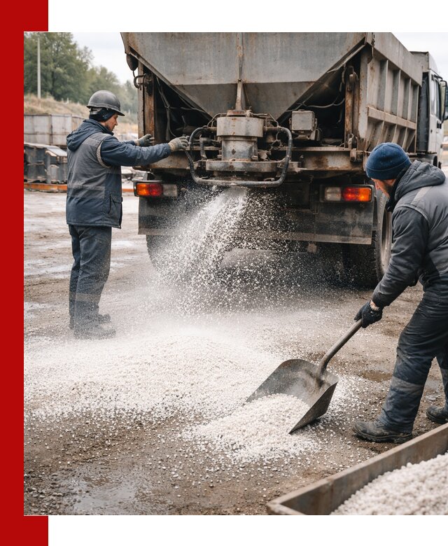 Доставка и продажа хлористого кальция в Туймазах