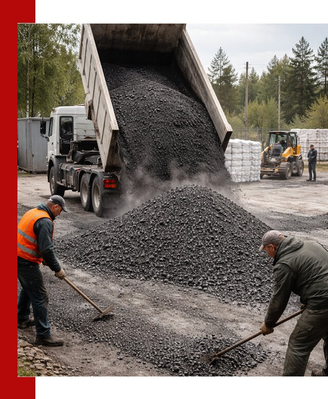 Доставка и продажа асфальтного гранулята в Туймазах