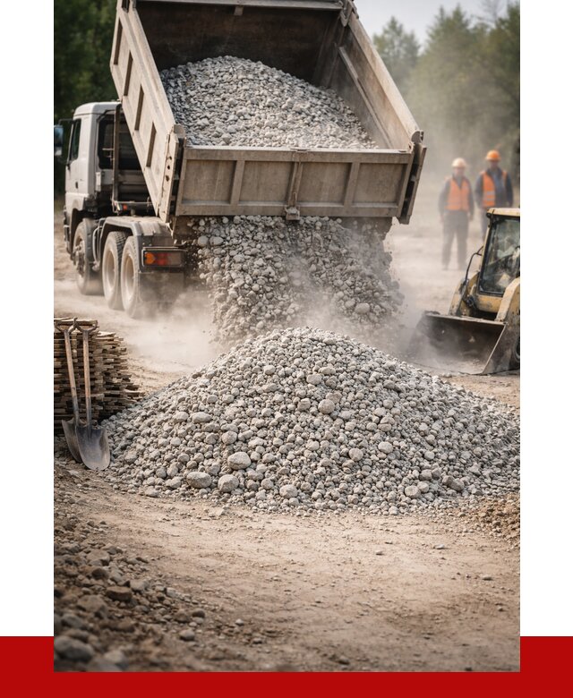 Купить дробленый бетон в Туймазы от 1732 р./куб | ПРОНЕРУДТмз