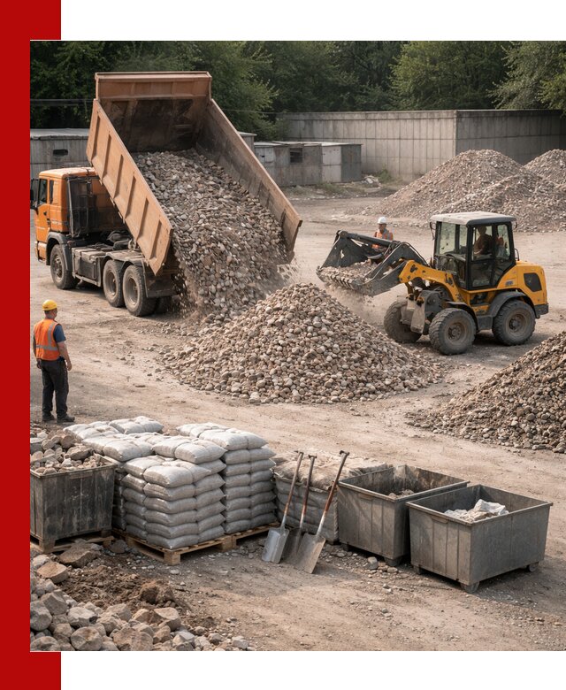 Вторичные материалы для отсыпки в Туймазах — поставка и доставка