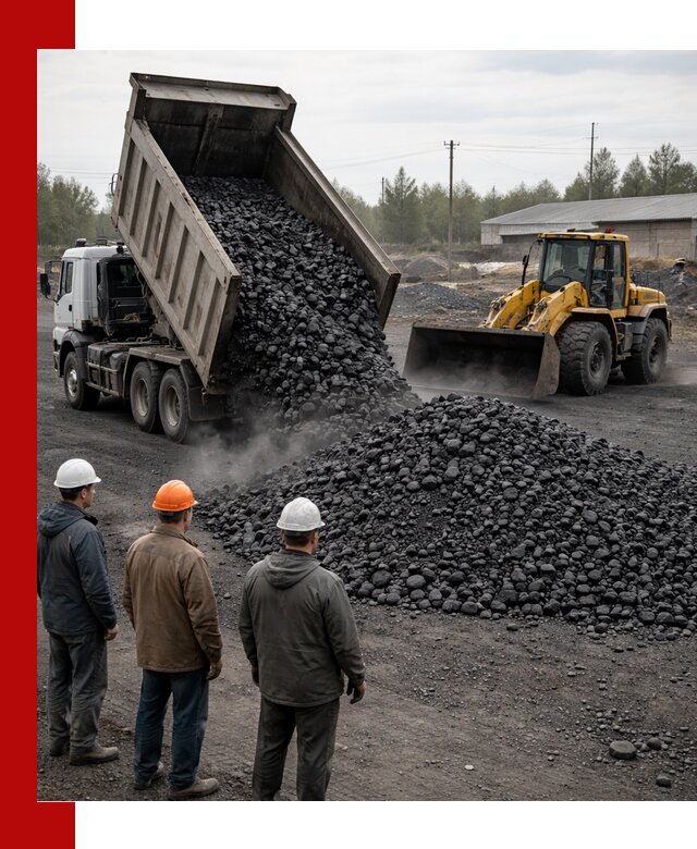 Доставка угля антрацита в Туймазах с самосвалами и погрузкой
