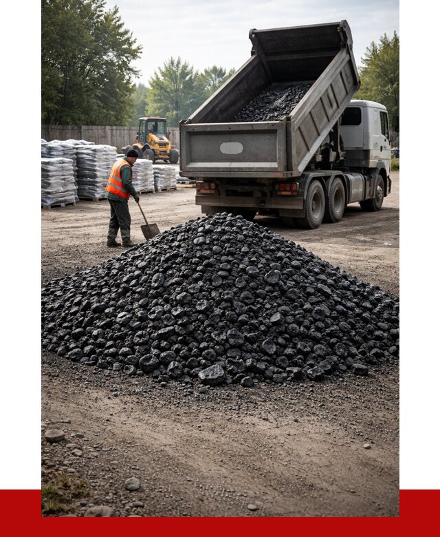 Купить уголь орех в Туймазах с доставкой от 7643 р. | ПРОНЕРУДТмз