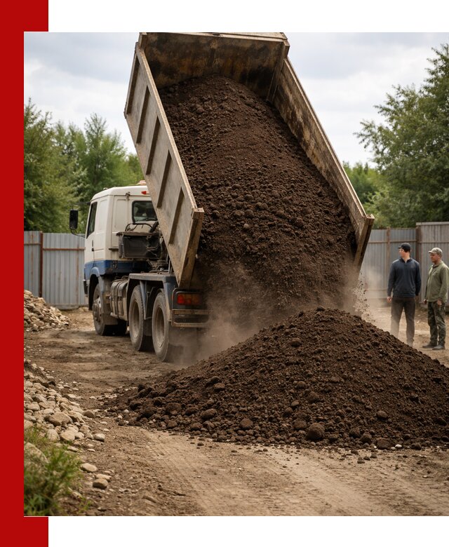 Доставка самосвалом 10 кубов в Туймазах быстро и надёжно