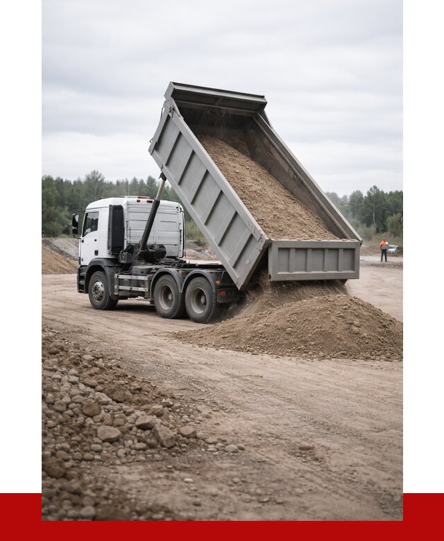 Доставка самосвалом 15 кубов в Туймазах от 6624 руб. | ПРОНЕРУДТмз