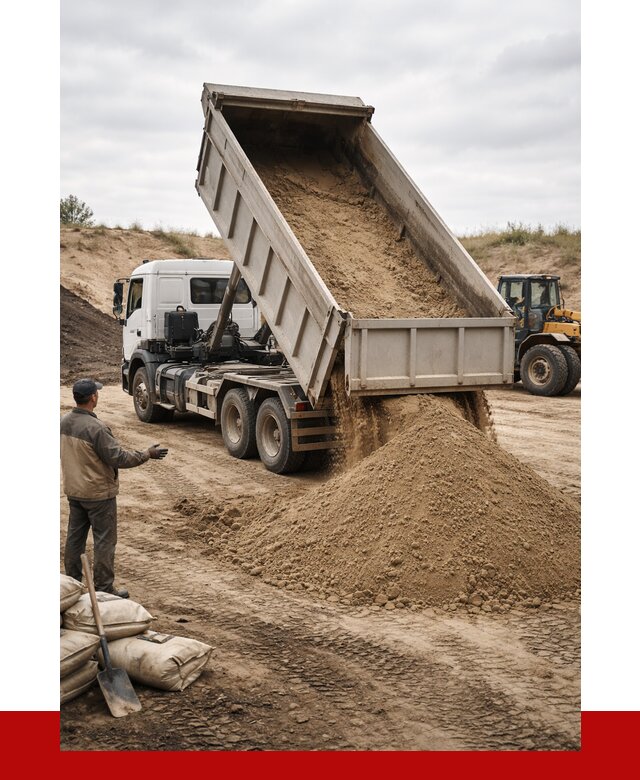 Доставка самосвалом 20 кубов в Туймазах от 7643 р. | ПРОНЕРУДТмз