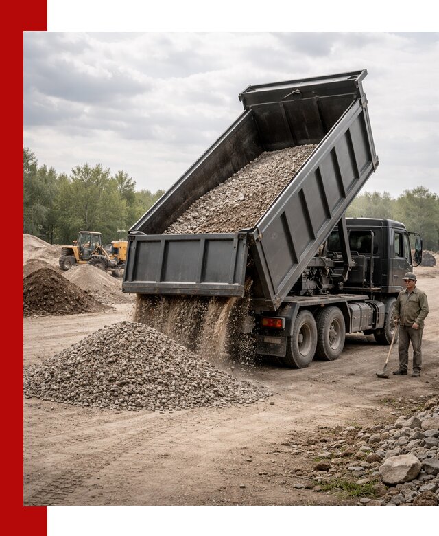 Доставка самосвалом 30 м3 по выгодным ценам в Туймазах