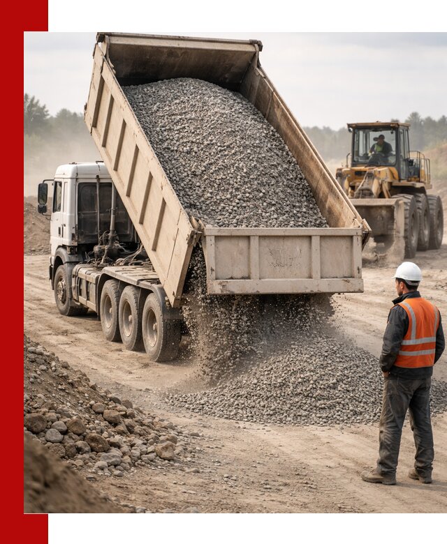 Доставка самосвалом 40 кубов цемента и сыпучих в Туймазах