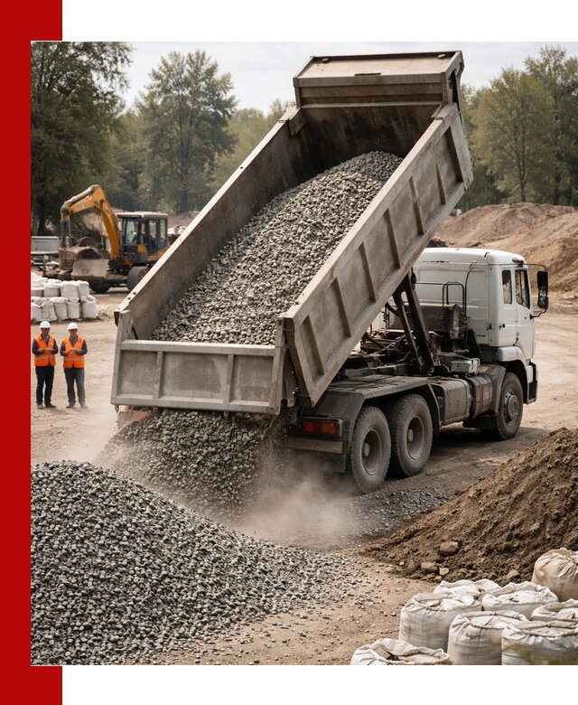 Аренда самосвала в Туймазах для доставки сыпучих и нерудных материалов