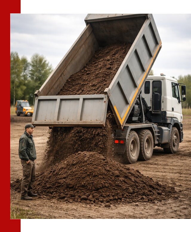 Аренда самосвала с водителем в Туймазах для сыпучих грузов и навоза