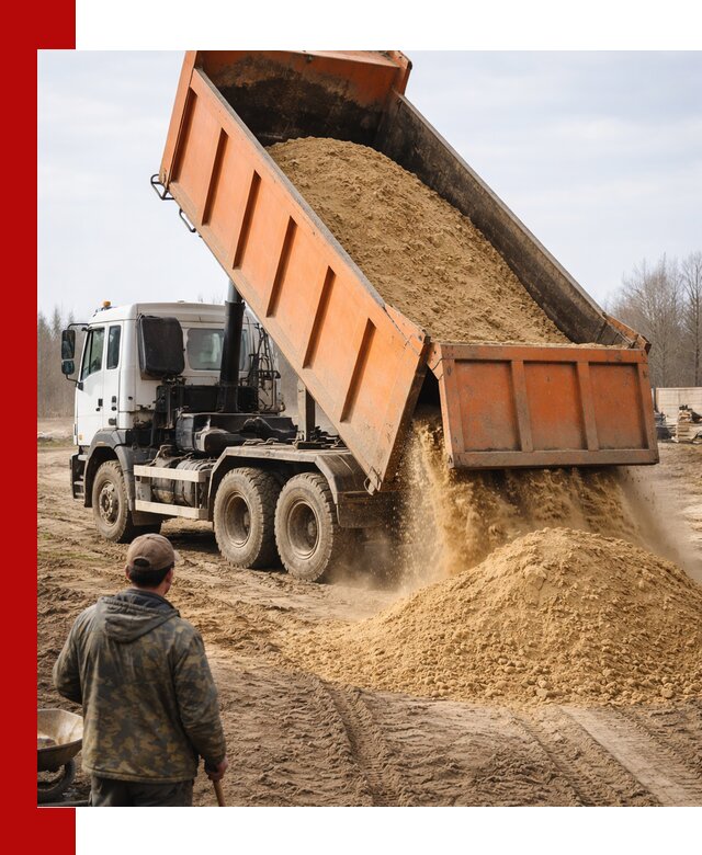Аренда самосвала 20 тонн для перевозки грузов в Туймазах
