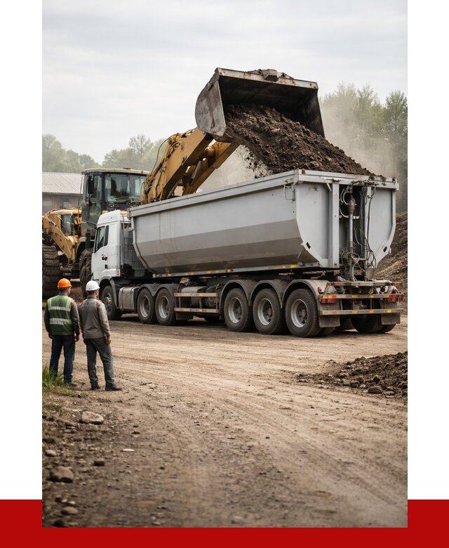 Аренда Тонар 40 тонн в Туймазы от 6624 руб. в сутки | ПРОНЕРУДТмз