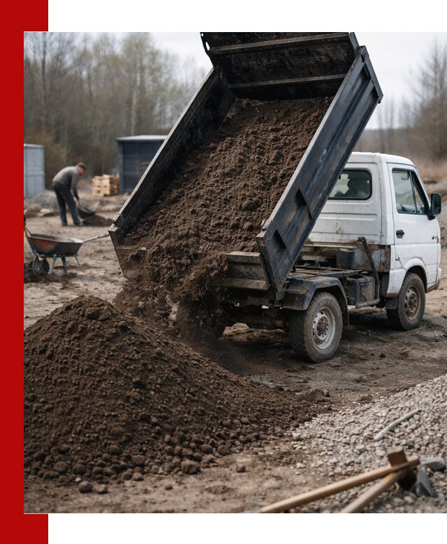 Аренда минисамосвала в Туймазах для доставки сыпучих материалов