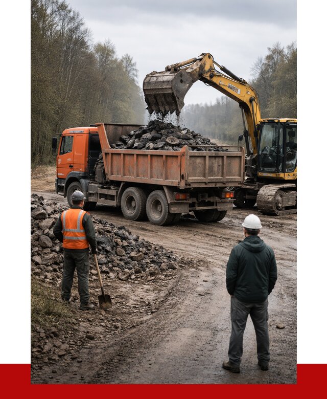 Вывоз асфальта в Туймазах от 4586 р. самосвалом ПРОНЕРУДТмз
