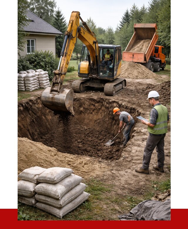 Рытье котлована в Туймазах быстро от 4586 р. ПРОНЕРУДТмз