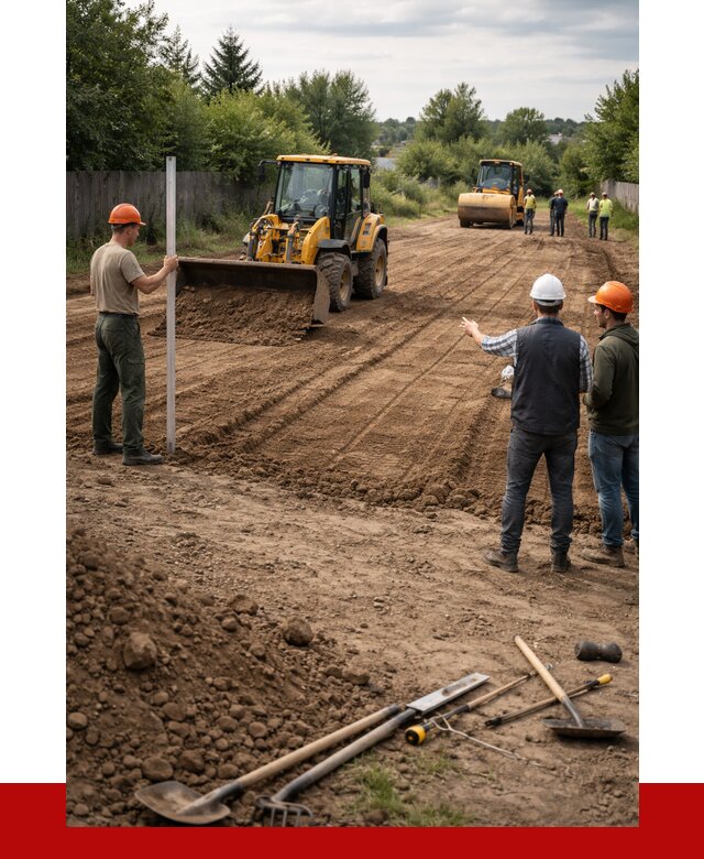 Планировка участка грунтом в Туймазах от 4586 р ПРОНЕРУДТмз