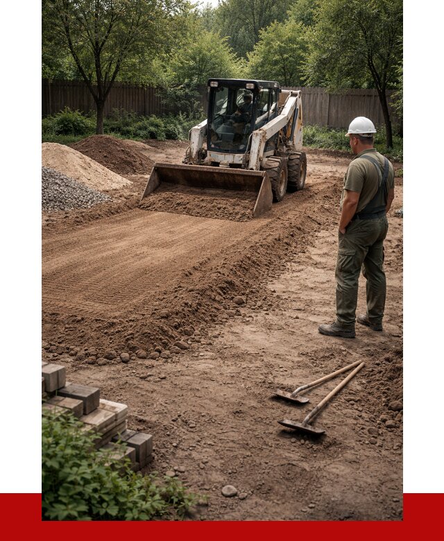 Выравнивание участка под ключ в Туймазах от 3567 р. | ПРОНЕРУДТмз